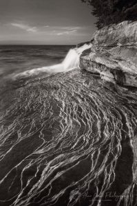 Elliot Falls Pictured Rocks Michigan