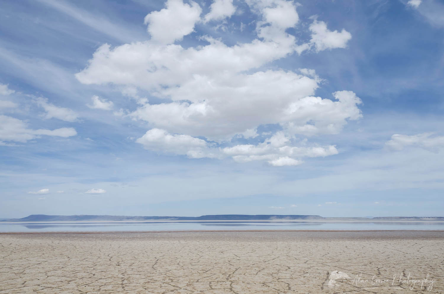 Alvord Lake, a seasonal shallow alkali lake in Harney County, Oregon #60973