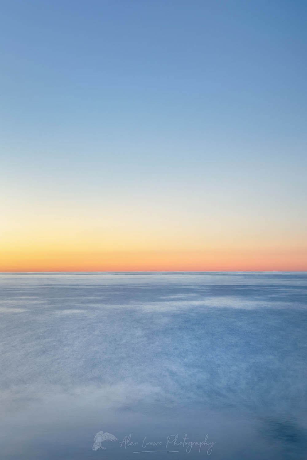 Twilight colors over Lake Superior. Pictured Rocks National Lakeshore Michigan #63911