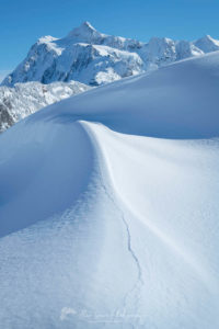 Mount Shuksan in winter North Cascades