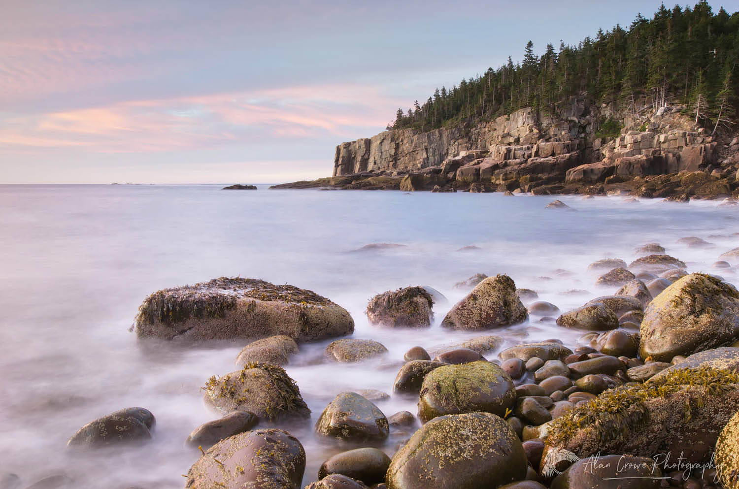 Cobblestone Beach at Otter Cliffs, Acadia National Park, Maine #59048
