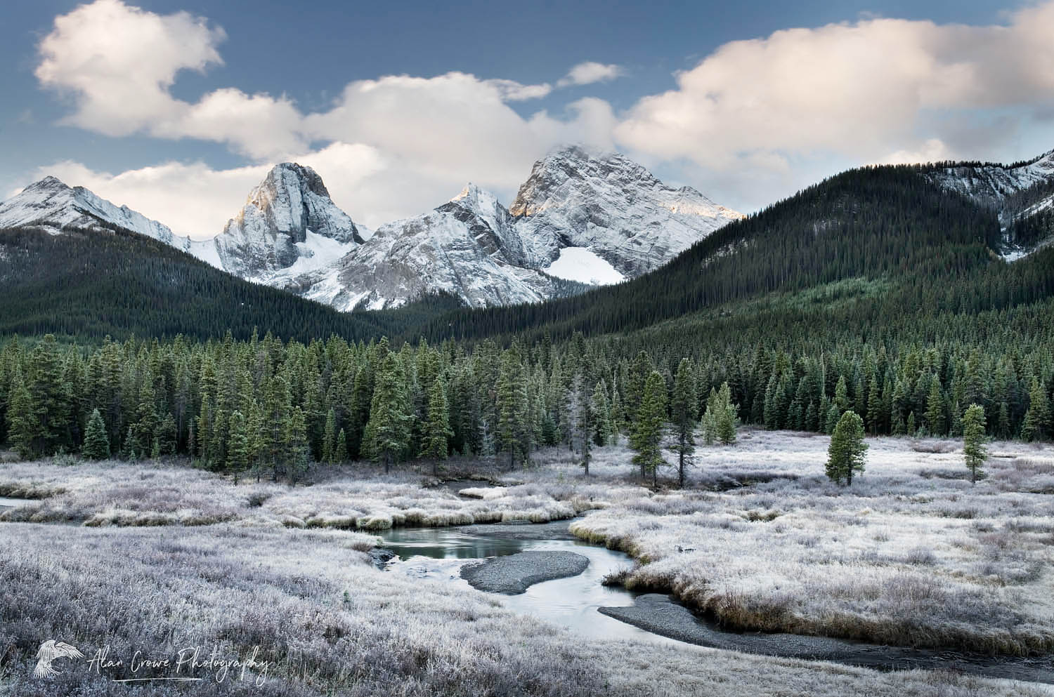 Sunrise over the Spray Range, Kananaskis Country Alberta #54984r