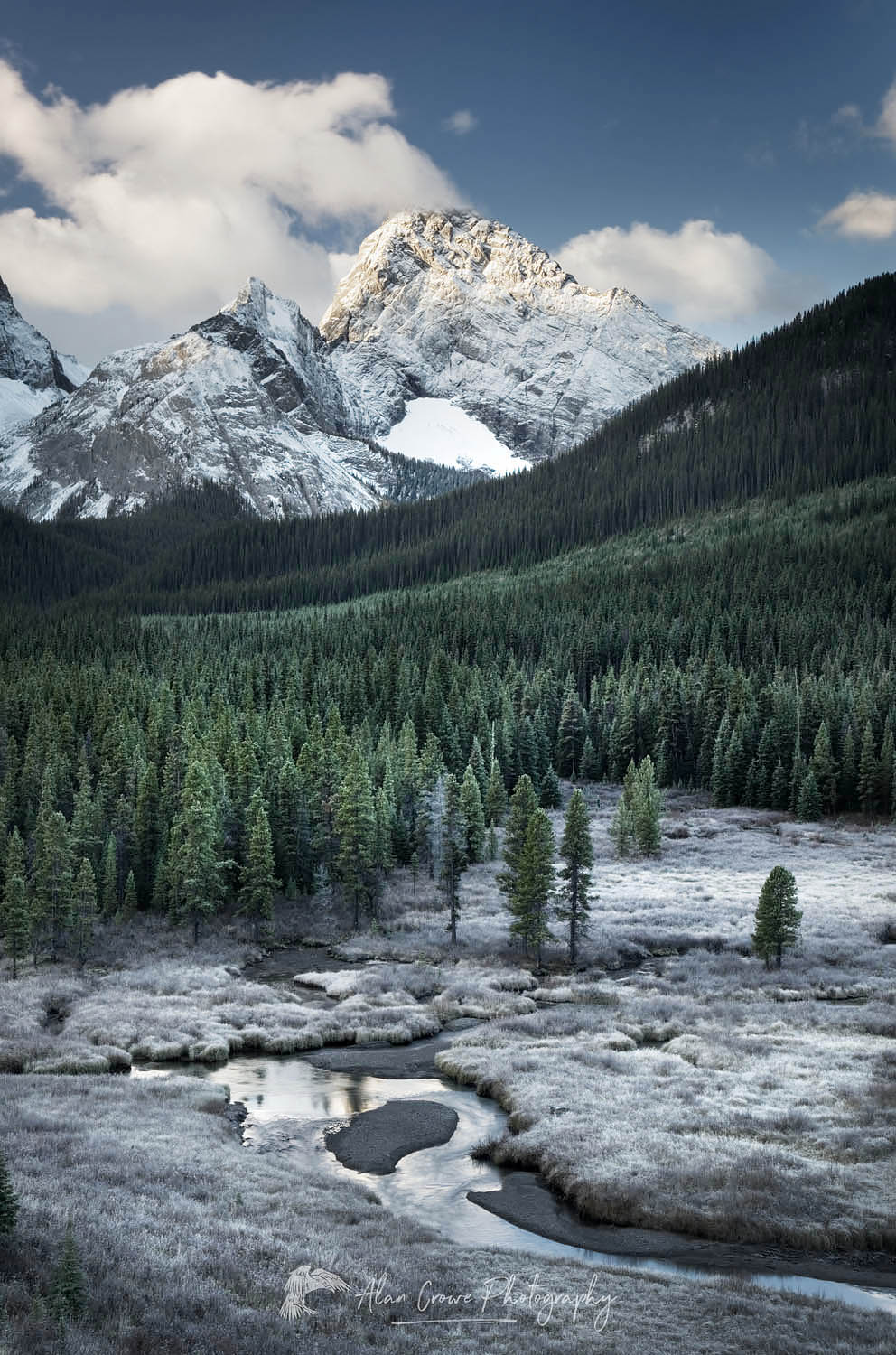 Sunrise over the Spray Range, Kananaskis Country Alberta #54989r
