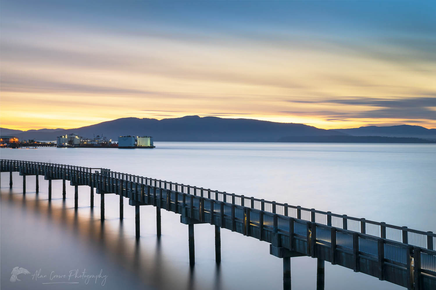 Taylor Dock Boardwalk Boulevard Park Bellingham Washington #64663