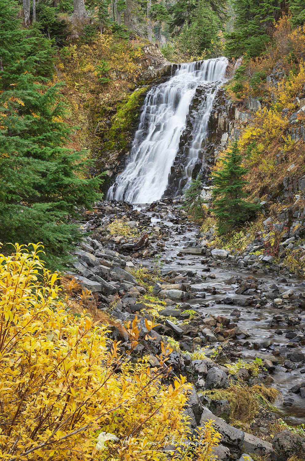 Galena Creek Falls (also known as Heather Meadows Falls), Heather Meadows Recreation Area, North Cascades Washington #61919