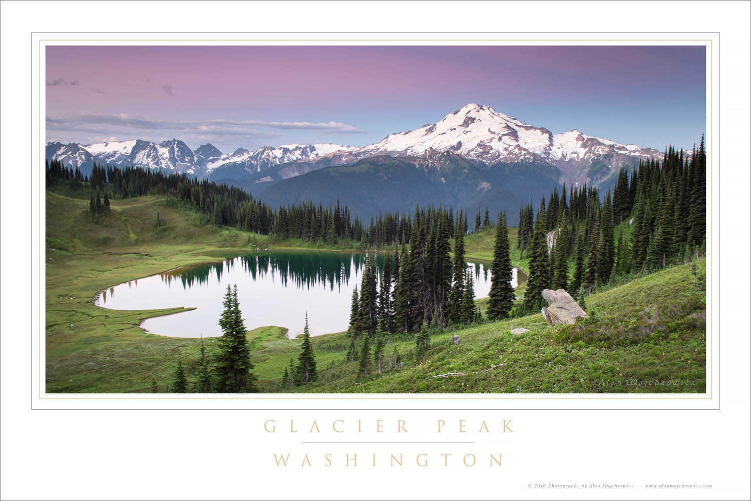 Glacier Peak Image Lake