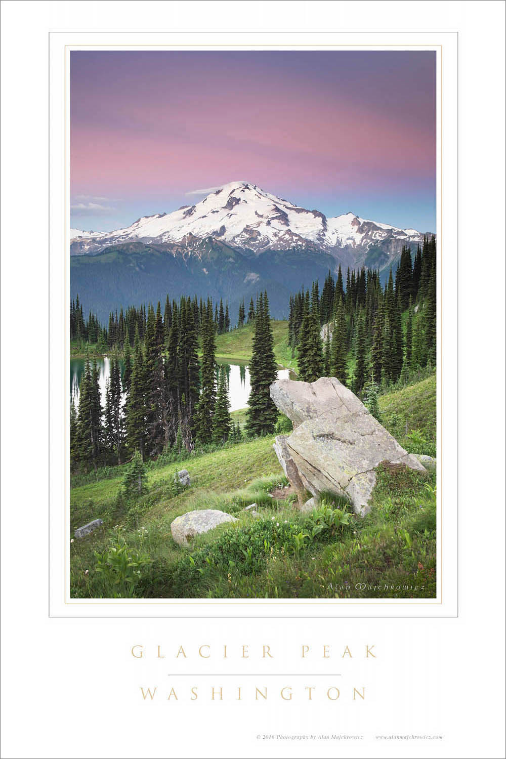 Glacier Peak Image Lake