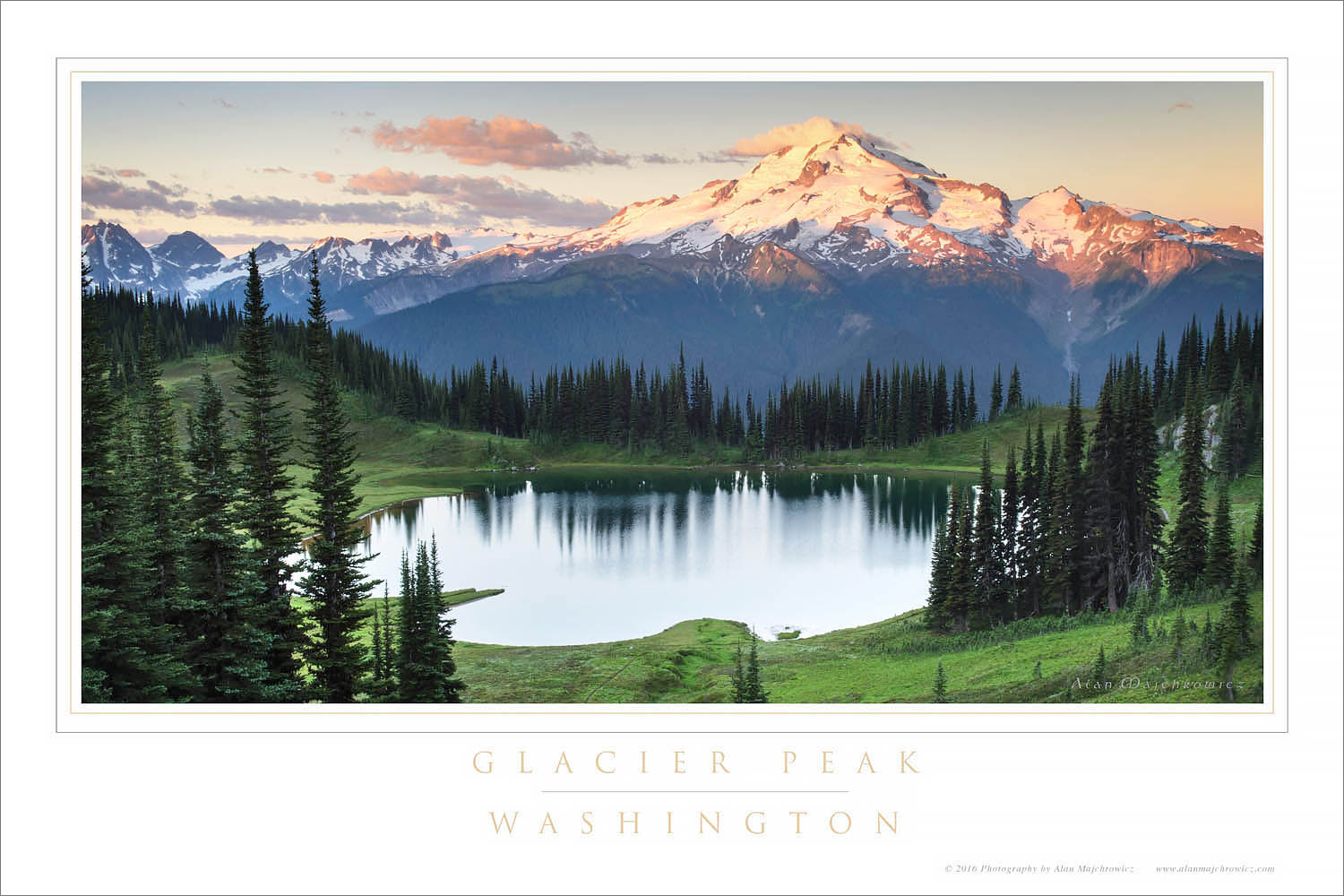 Glacier Peak Image Lake
