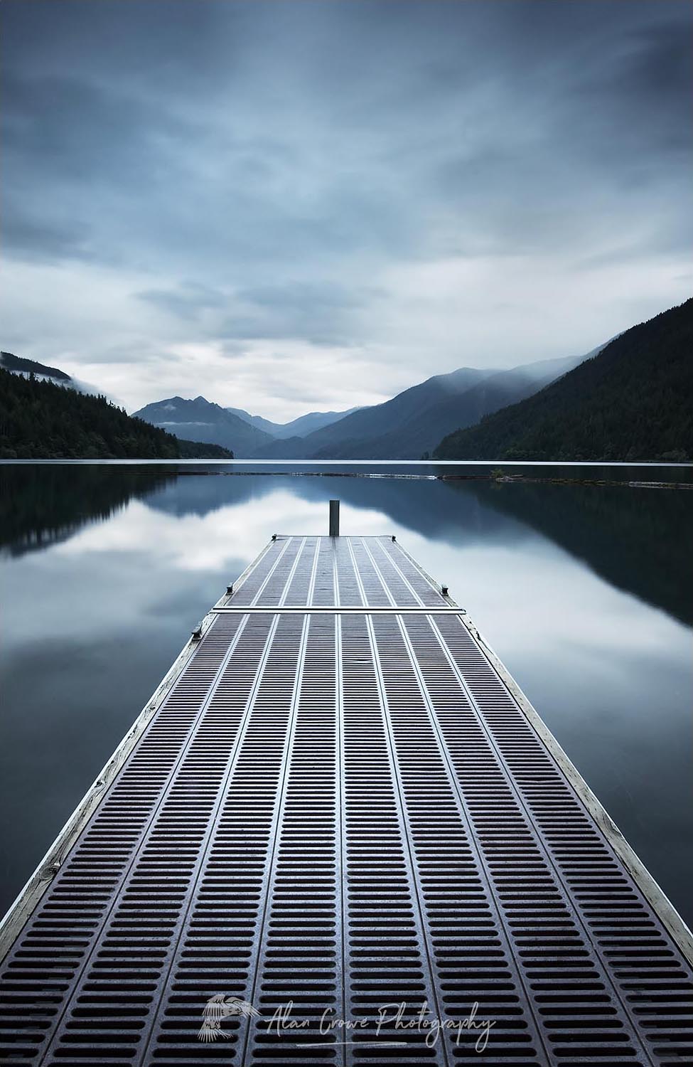 Boat dock Lake Crescent Olympic National Park #53912