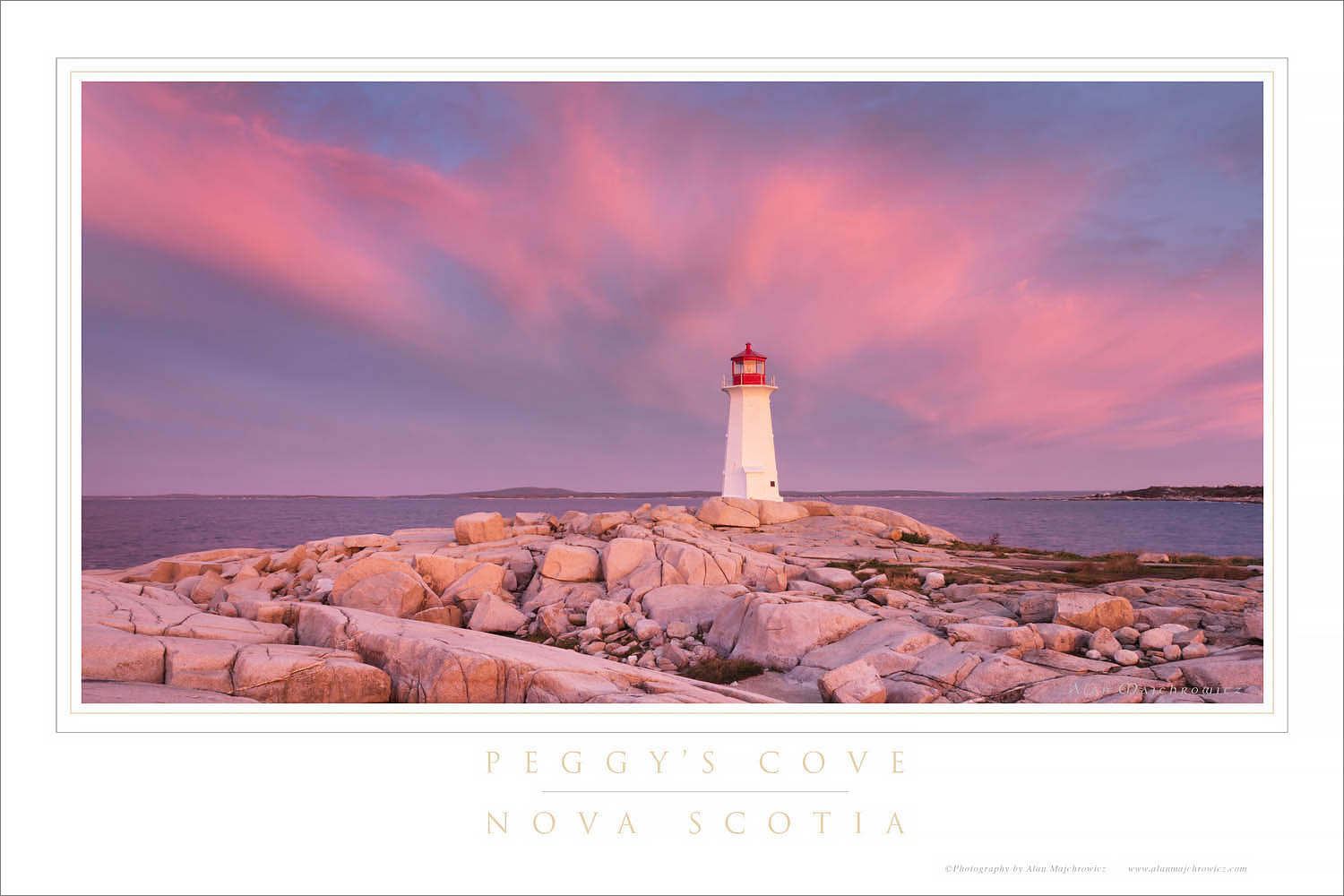 Peggy's Cove Lighthouse Nova Scotia