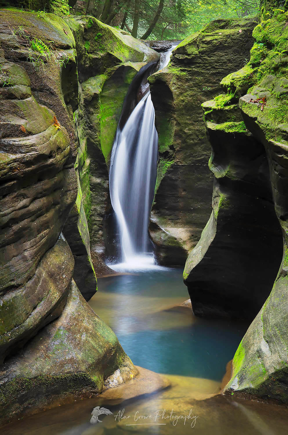 Robinson Falls Hocking Hills Ohio