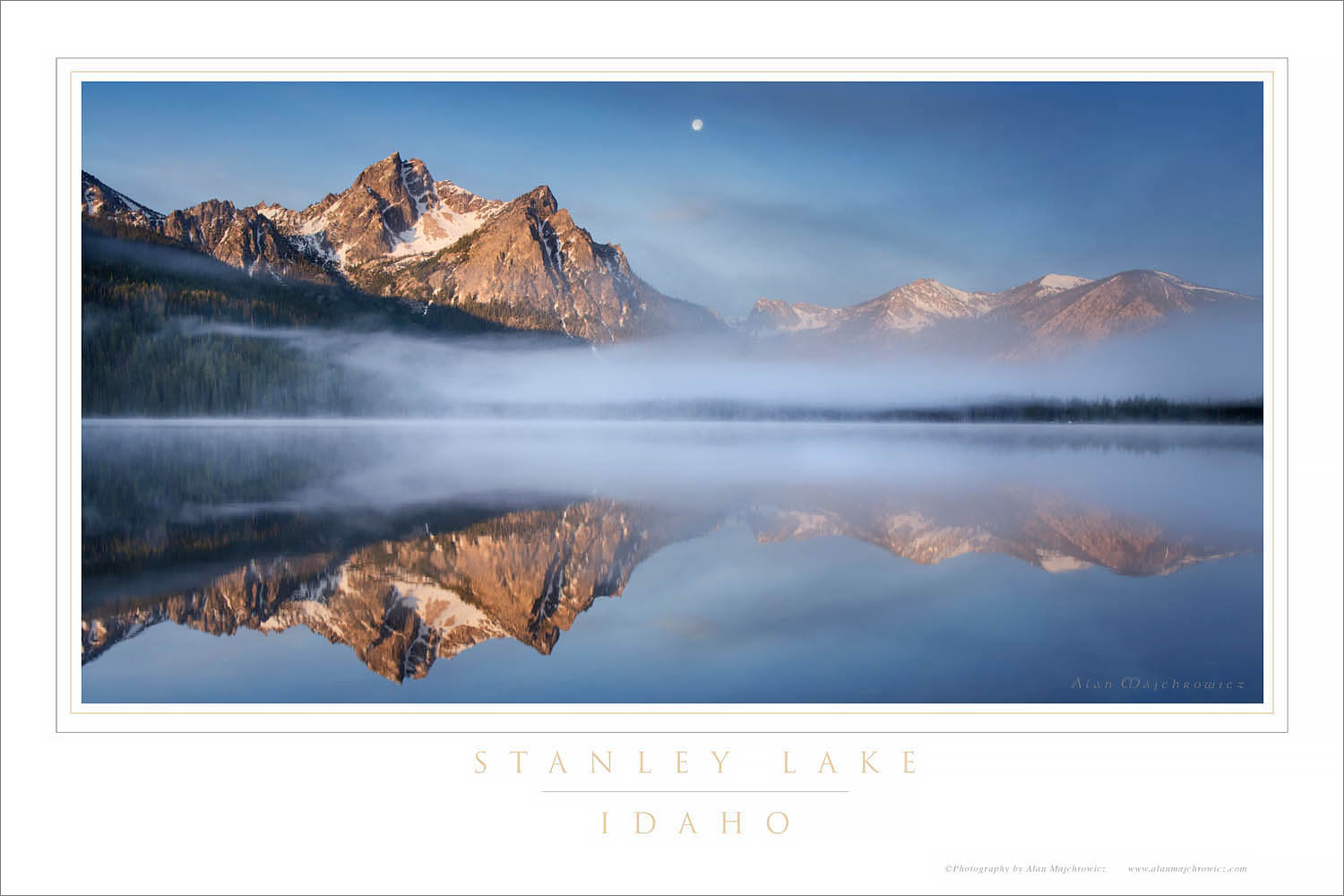 Stanley Lake Sawtooth Mountains