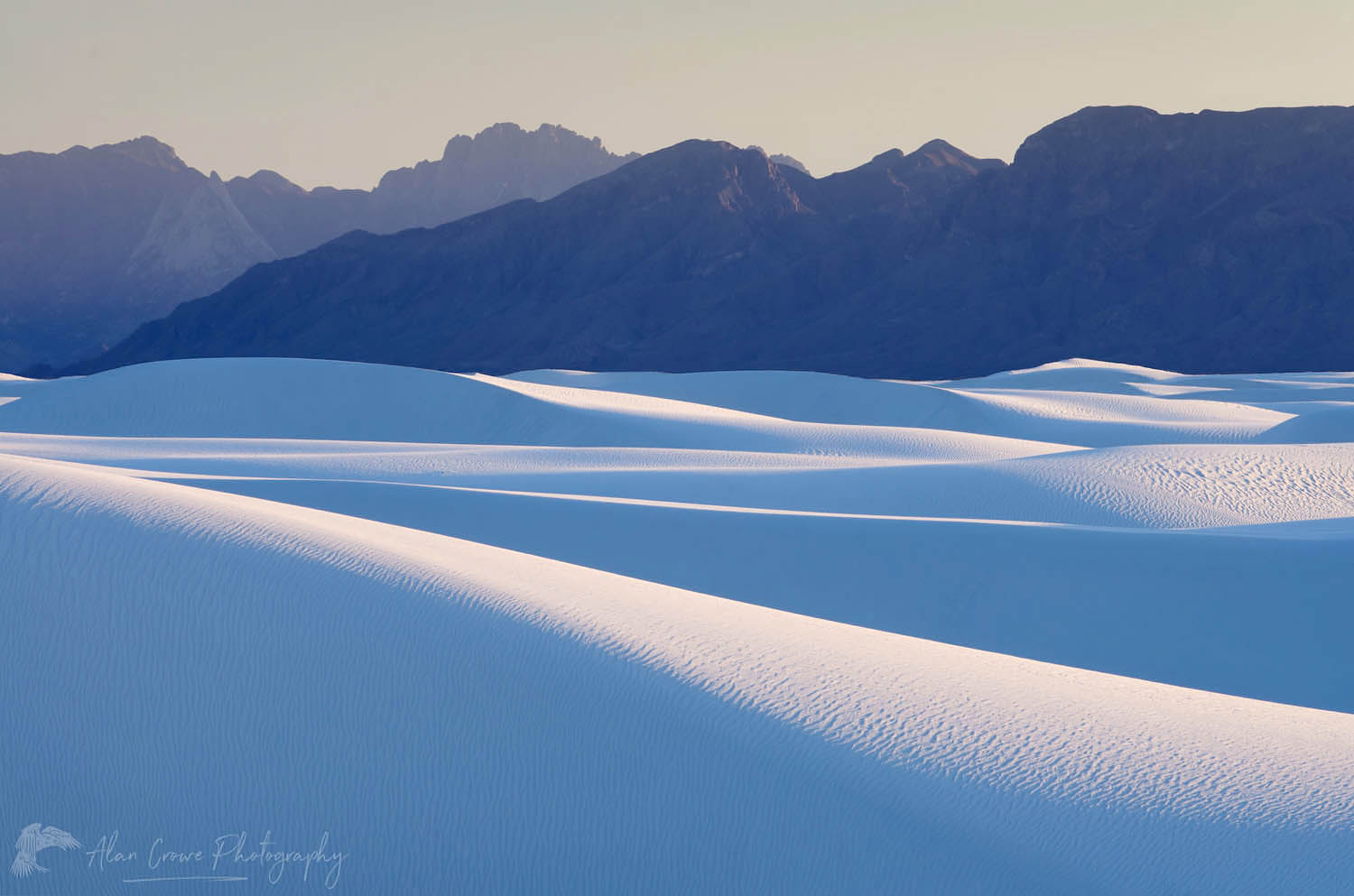 Gypsum sand dunes, White Sands National Park New Mexico #57133