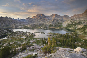 Island Lake Wind River Range Wyoming