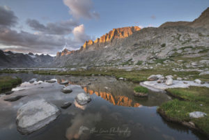 Titcomb Basin. Wind River Range, Bridger Wilderness Wyoming