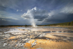 Great Fountain Geyser Yellowstone National Park