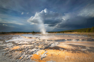 Great Fountain Geyser Yellowstone National Park