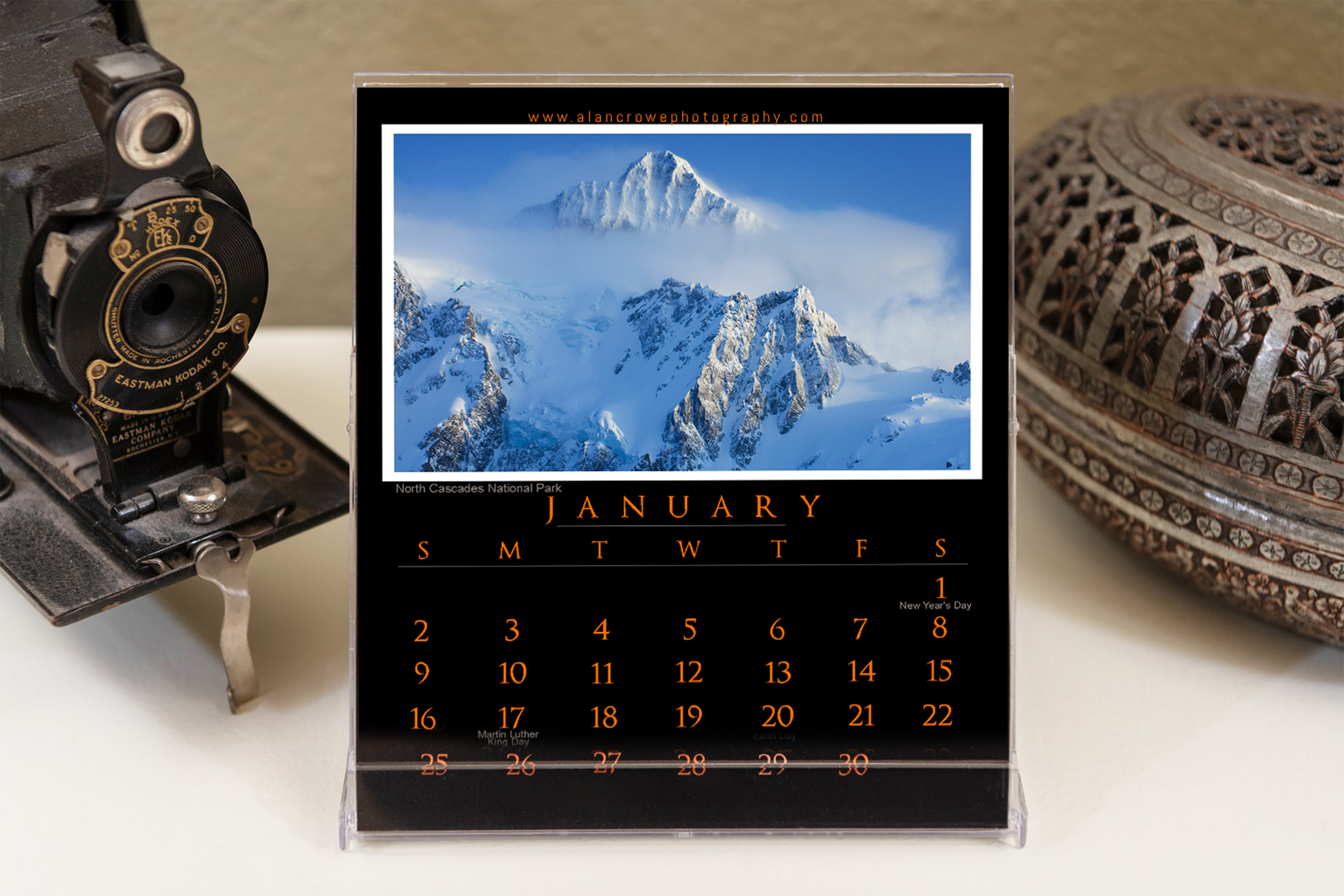 National Parks Desktop Calendar 2022