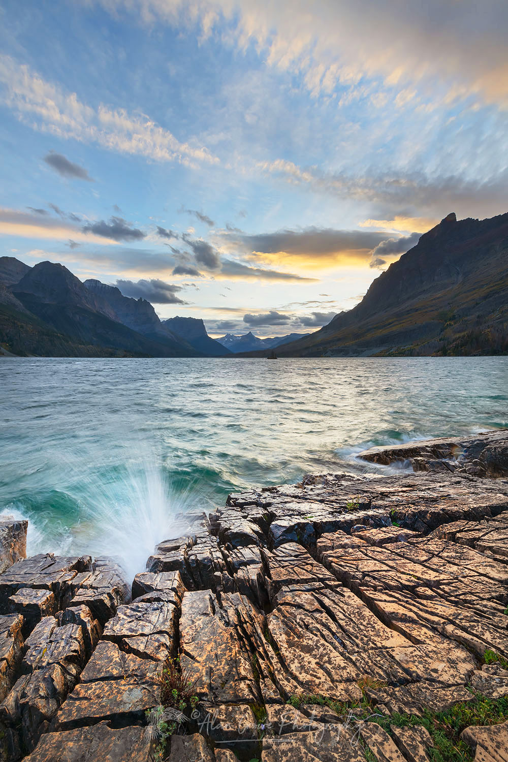 Saint Mary Lake Glacier National Park Montana #68310