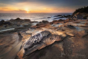 Shore Acres State Park sunset, Oregon