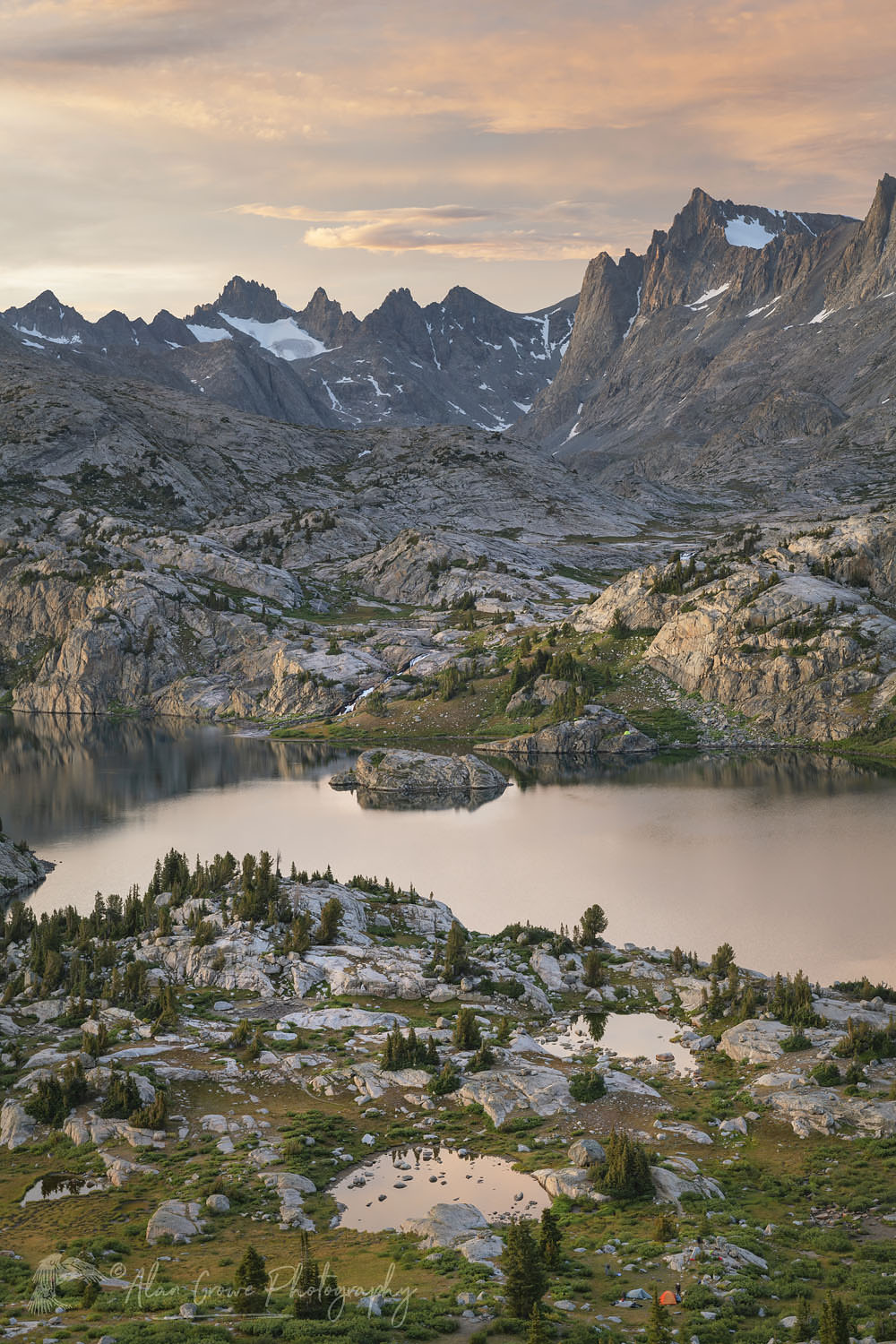 Island Lake Bridger Wilderness, Wind River Range Wyoming #66379