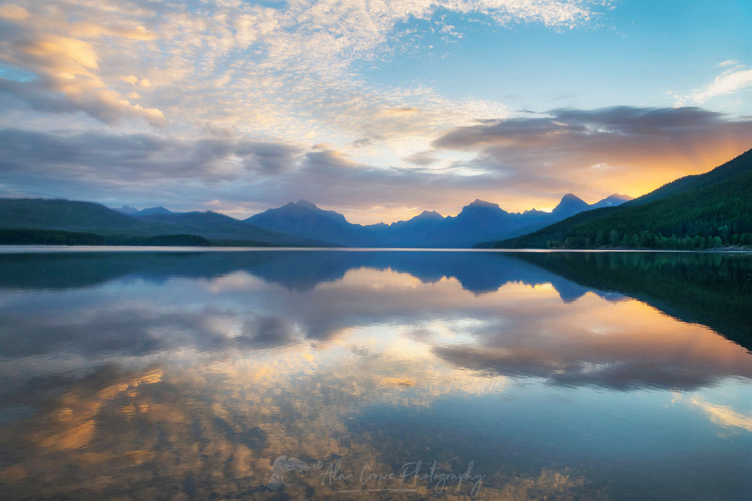 Sunrise at Lake McDonald Glacier National Park Montana #69738