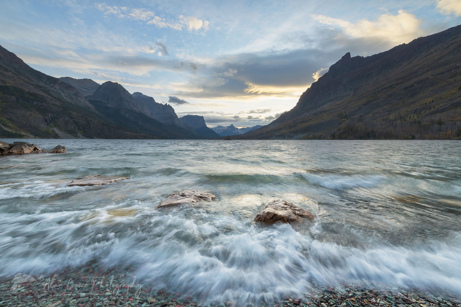 Saint Mary Lake Glacier National Park Montana #68299