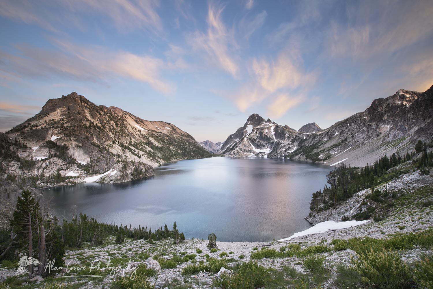 Sawtooth Mountains Idaho - Alan Crowe Photography