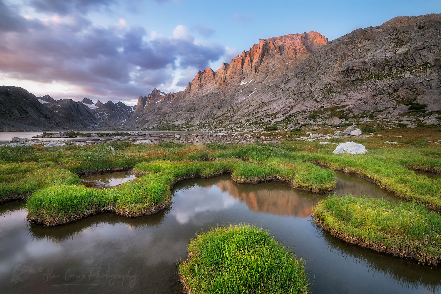 Titcomb Basin, Bridger Wilderness, Wind River Range Wyoming #66591or