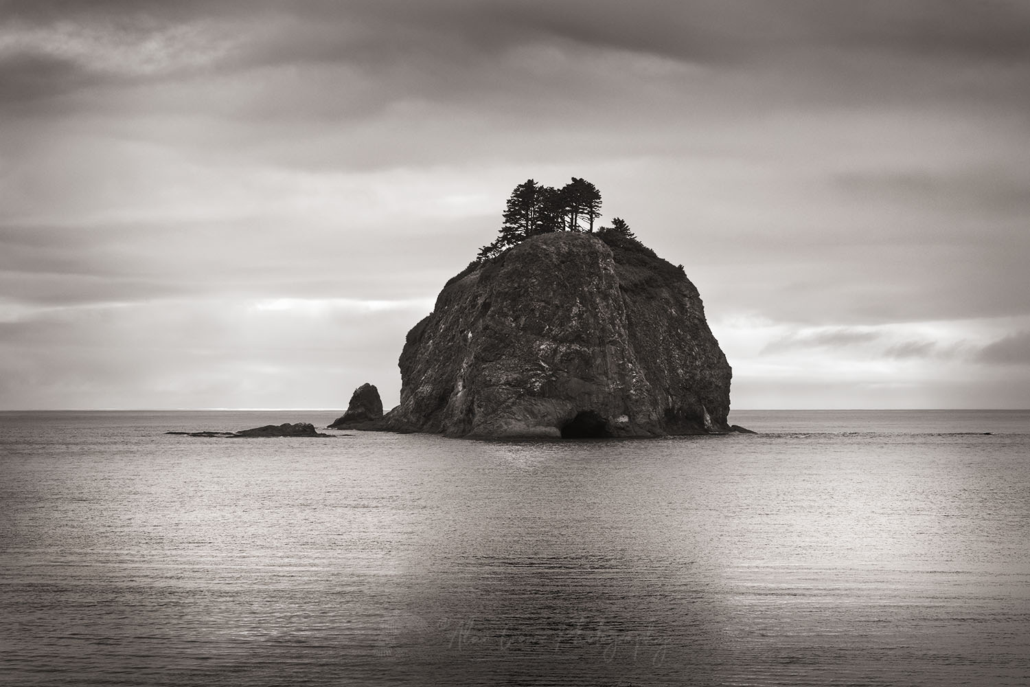 Little James Island Olympic Coast Washington #72021bw