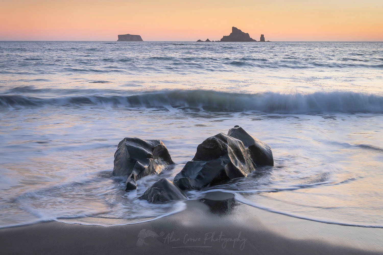 Twilight over Rialto Beach Olympic National Park Washington #72012
