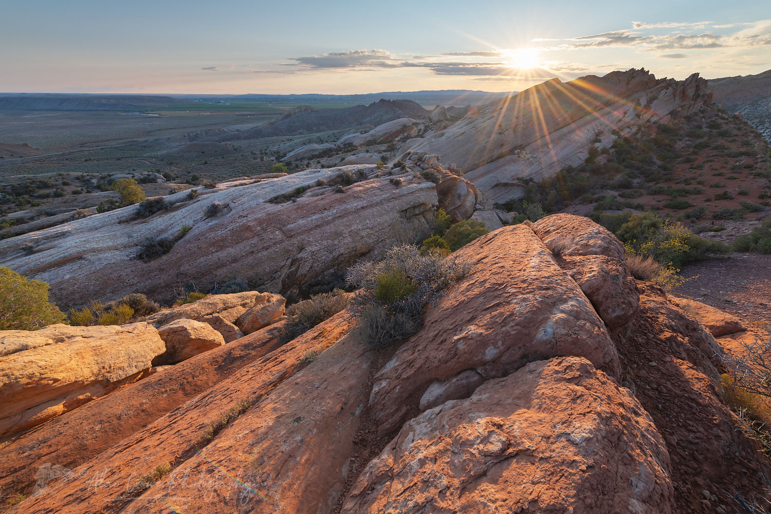 Sunset Dinosaur National Monument Utah #74321
