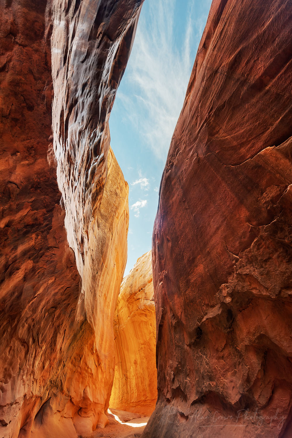Leprechaun Canyon, one of a group of canyons called the Irish Canyons near Hanksville Utah #74983