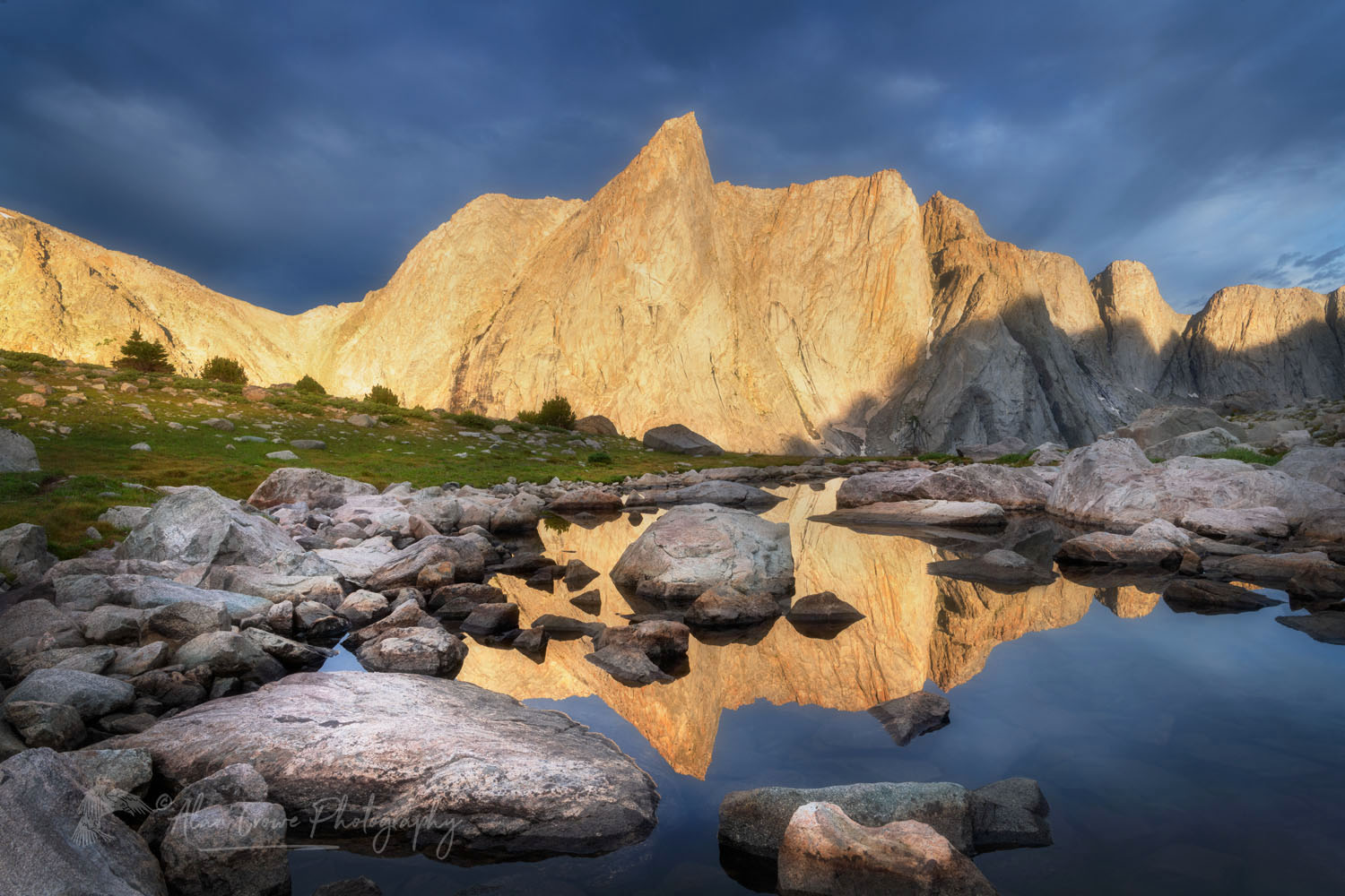 Ambush Peak. Bridger Wilderness. Wind River Range Wyoming #78047or