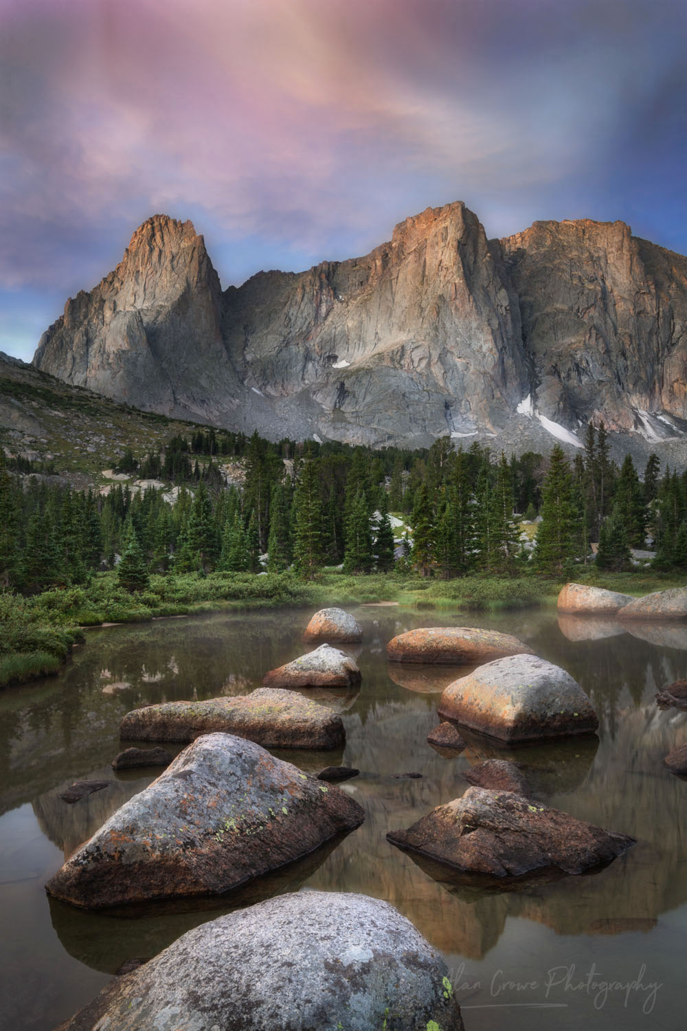 Cirque of the Towers, Popo Agie Wilderness Wind River Range Wyoming #78371or