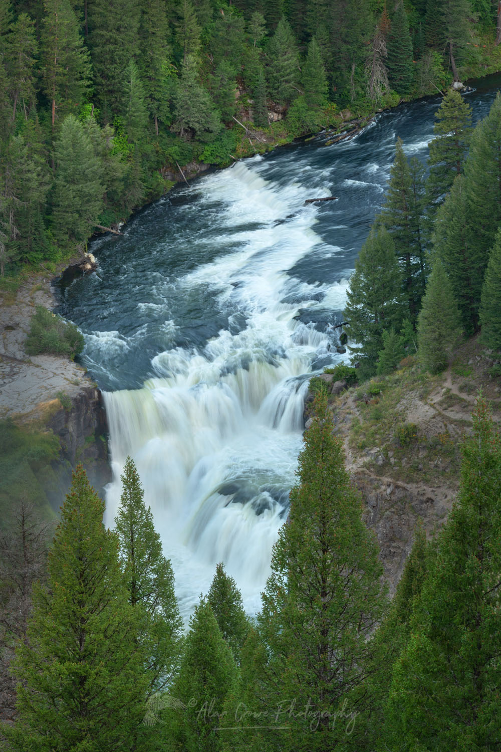 Mesa Falls, Caribou Targee National Forest Idaho #78696