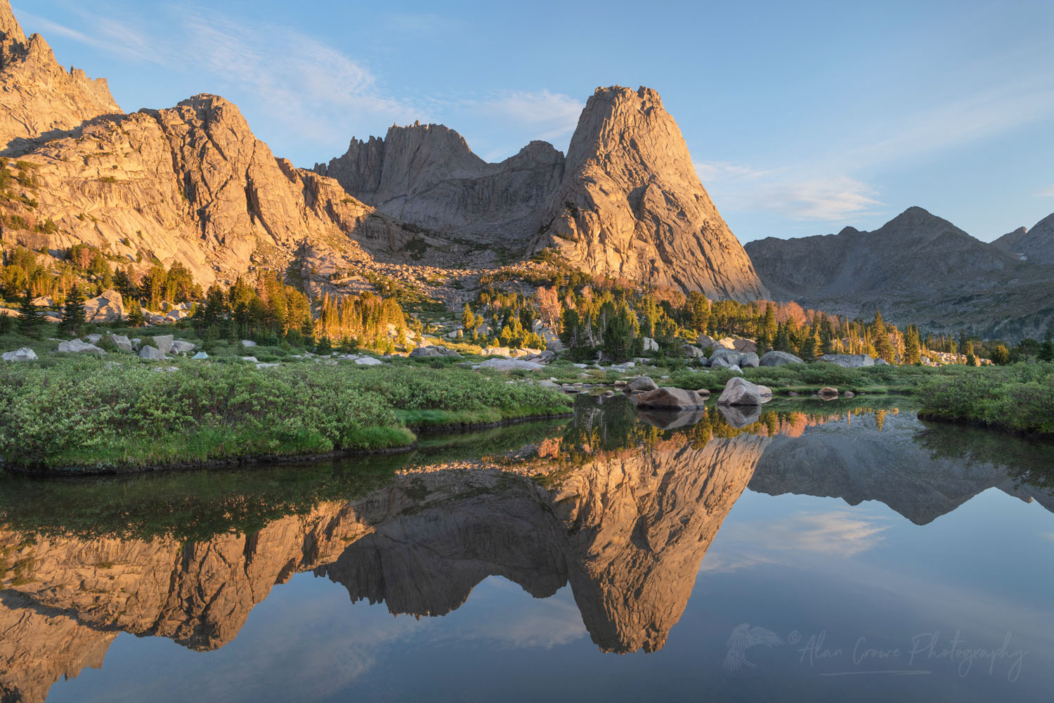 Pingora Peak Cirque of the Towers Popo Agie Wilderness. Wind River Range Wyoming #78532