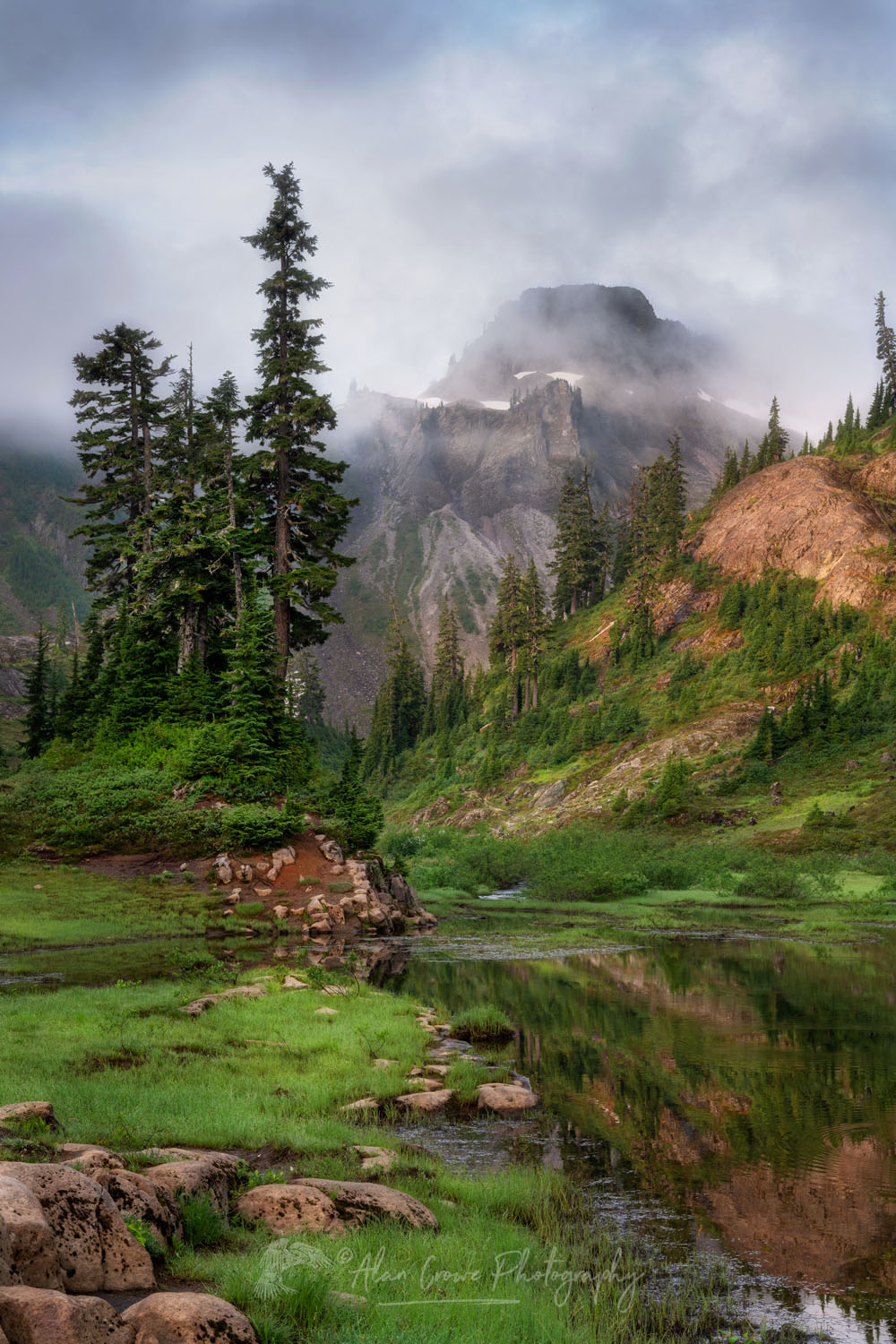 Table Mountain, Heather Meadows Recreation Area, North Cascades Washington #73468or