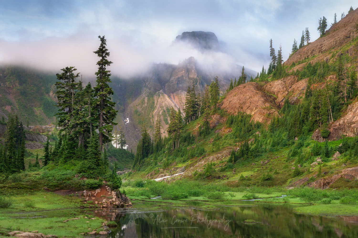 Table Mountain, Heather Meadows Recreation Area, North Cascades Washington #73470or