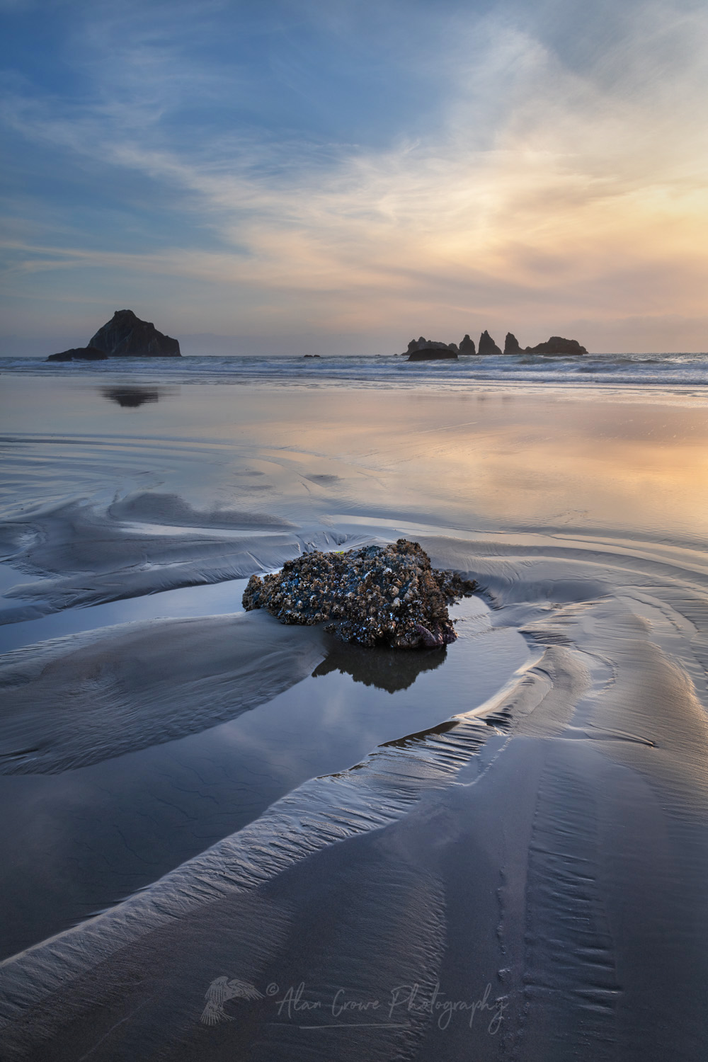 Low tide at Bandon Beach Oregon #83055