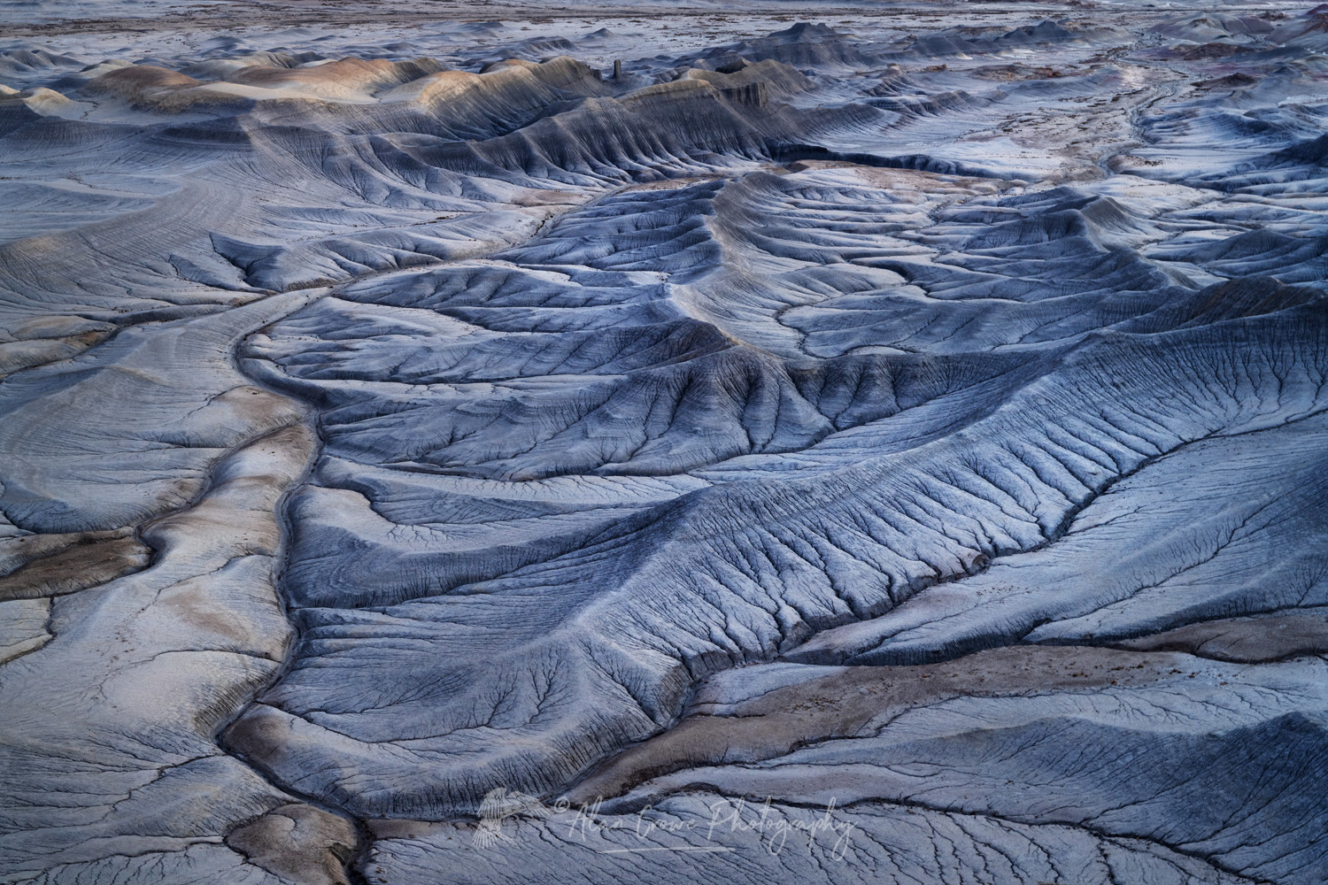 Upper Blue Hills Badlands in the Caineville Desert, Utah #84910