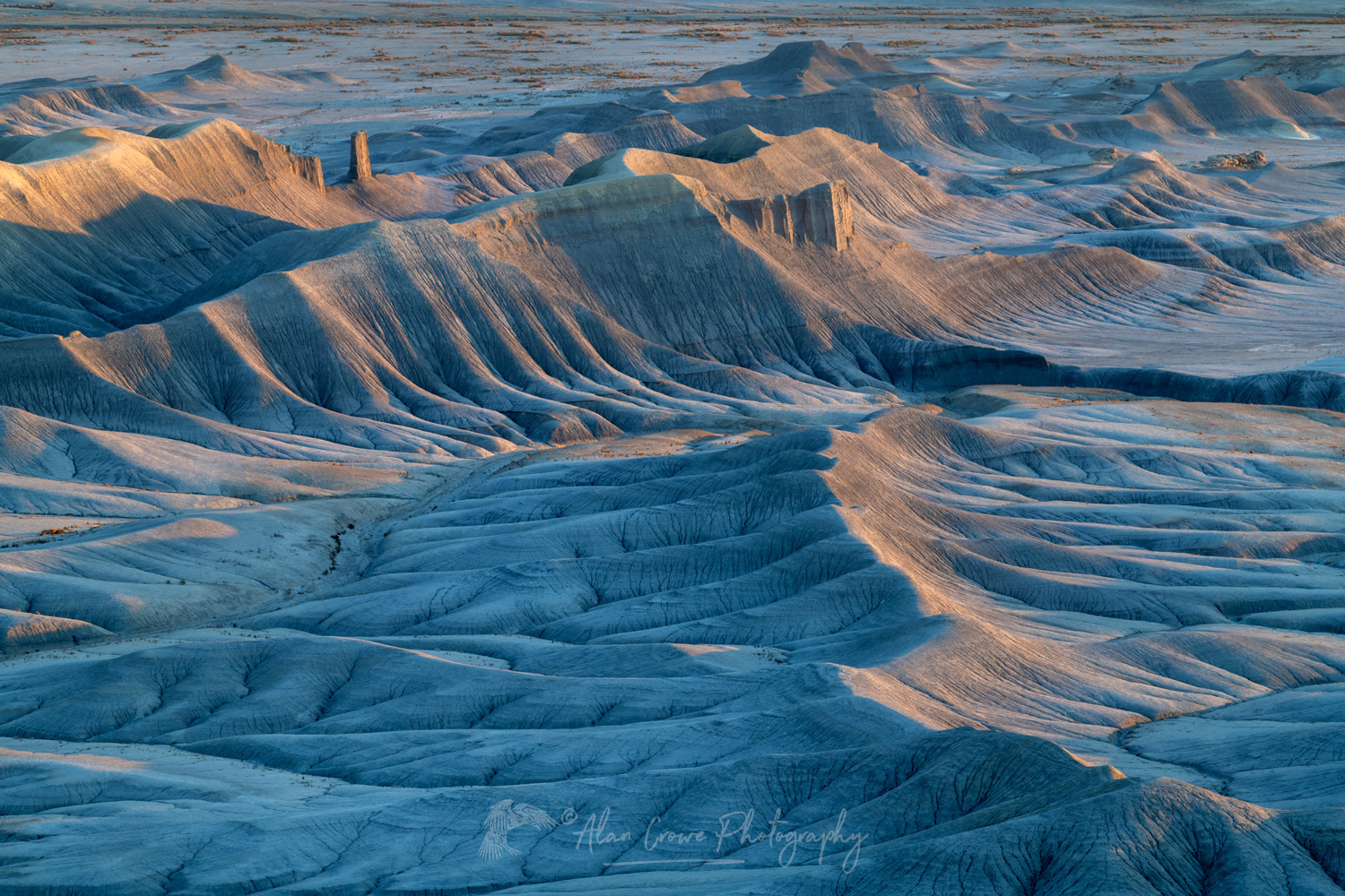 Upper Blue Hills Badlands in the Caineville Desert, Utah #84945