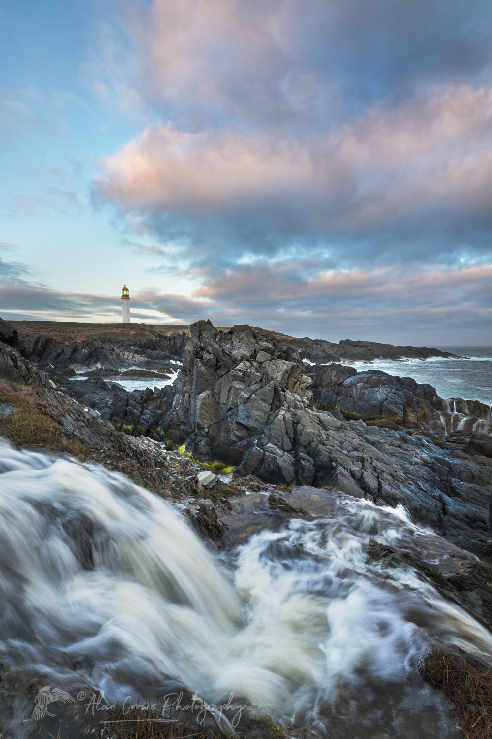 Cape Race Lighthouse on the southern end of the Avalon Peninsula. Newfoundland and Labrador, Canada #80593
