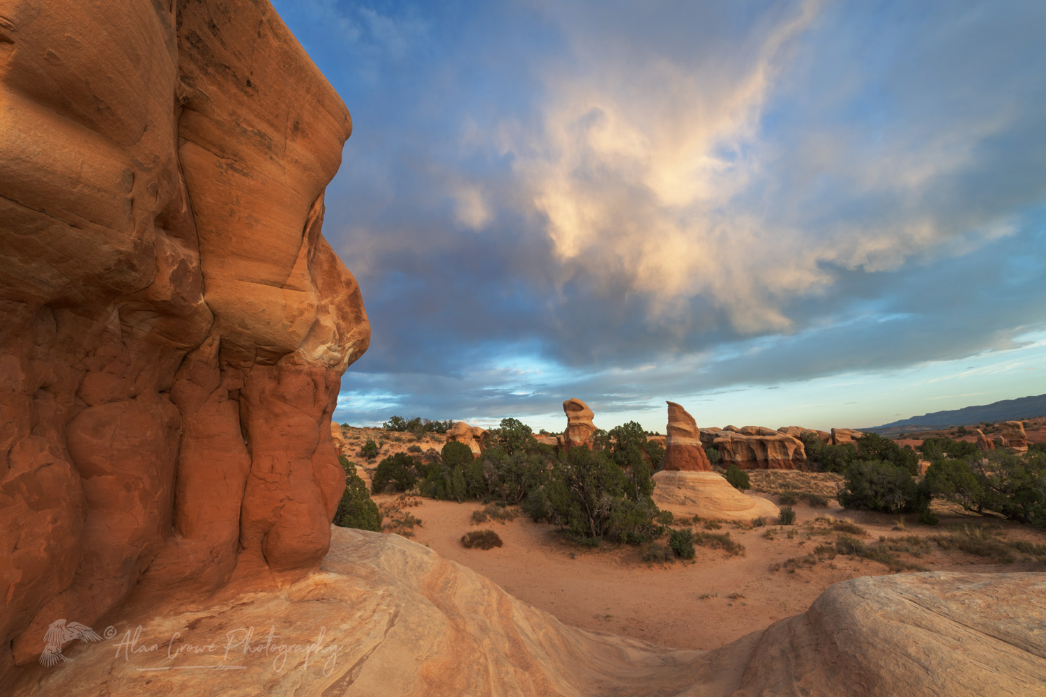 Sandstone hoodoos. Devils Garden Grand Staircase-Escalante National Monument, Utah #84786