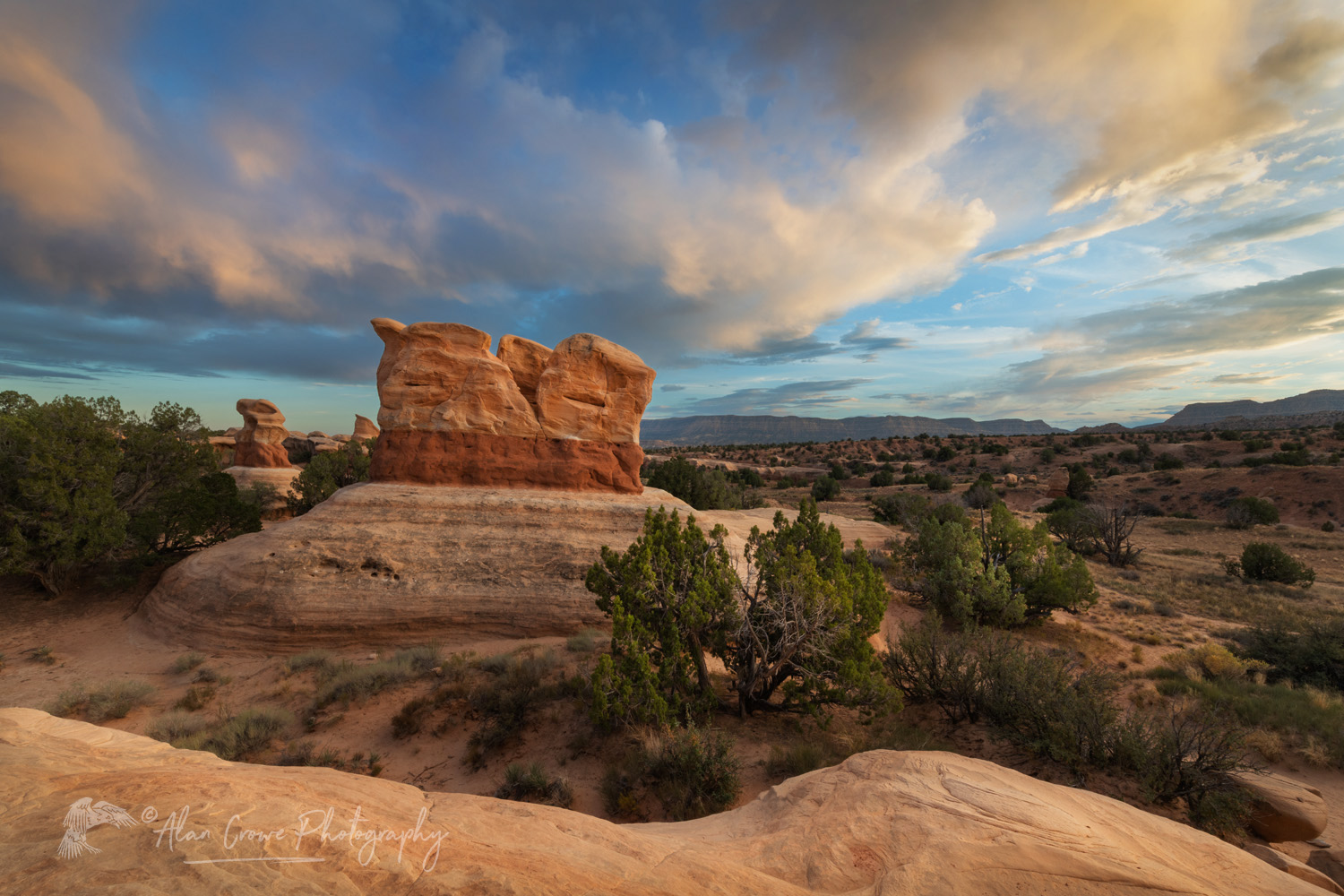 Sandstone hoodoos. Devils Garden Grand Staircase-Escalante National Monument Utah #84793