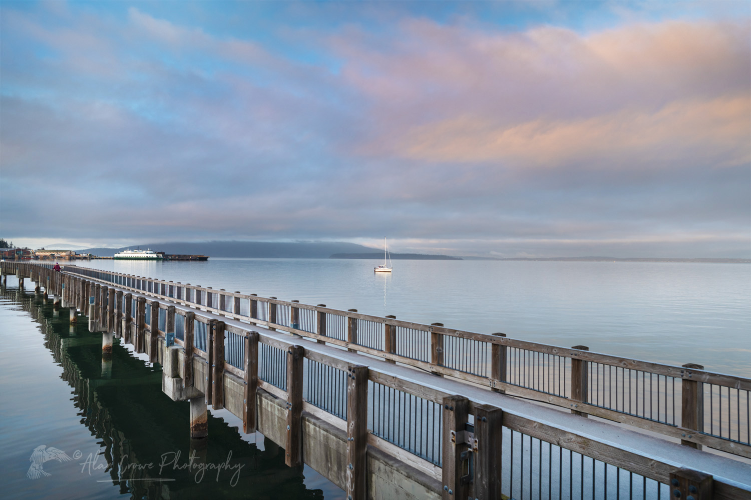 Taylor Dock Boardwalk , Boulevard Park Bellingham Washington #78931