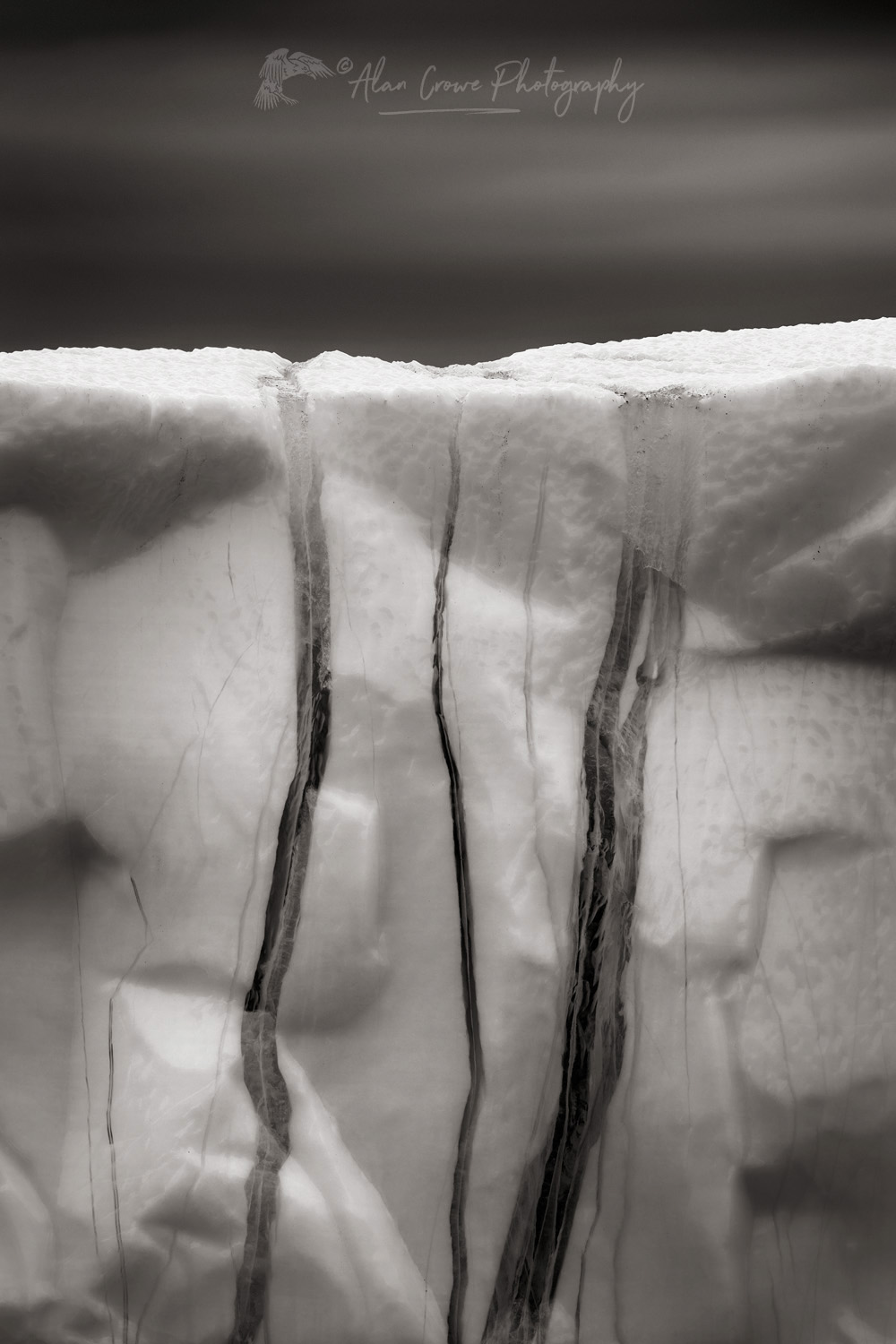 Tabular iceberg near Twillingate, Newfoundland and Labrador Canada #79774bw