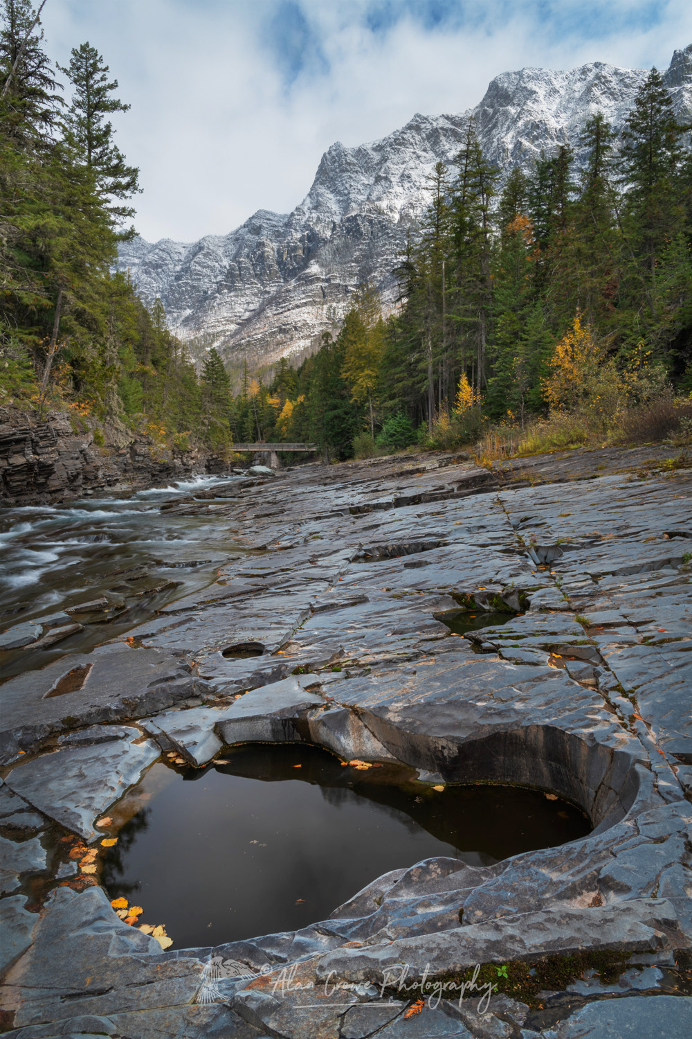 McDonald Creek Glacier National Park Montana #87401